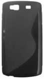 Capa em Silicone  S-CASE  Samsung i8530 Galaxy Beam Preta Opaca