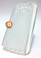 Capa em Silicone Samsung G3815 Express 2 Branca Transparente