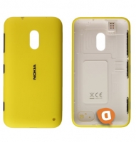 Capa Traseira Nokia Lumia 620 Amarela Original em Bulk