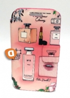 Capa Protetora  Flip Book Fashion Perfume  Samsung i8260 Galaxy Core