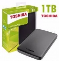 Disco Externo Toshiba Canvio Basics 1TB 2.5  USB 3.0 Preto