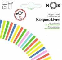 Cartão Sim Internet Móvel Kanguru Livre XL (inclui 1 dia de internet)