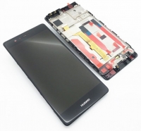 Touchscreen com Display e Frame Huawei P9 Preto