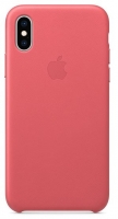 Capa Iphone X, Iphone XS Apple MTEU2FE/A Leather Case Rosa em Blister