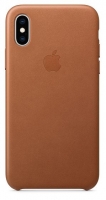 Capa Iphone X, Iphone XS Apple MRWP2FE/A Leather Case Castanho em Blister