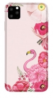 Capa Iphone 11 Pro Max 6.5  Flamingo Rosa