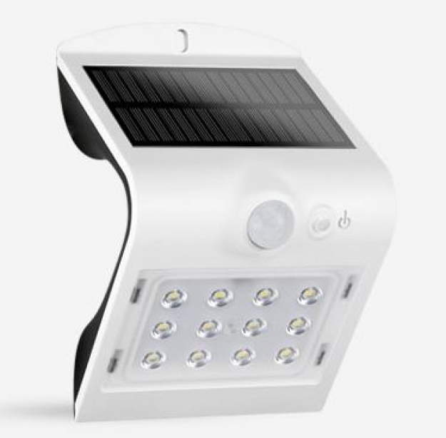 LED Solar Flox 783 com Sensor Moviemento 1.5W IP65 Sensor Branco