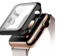 Protecção Silicone Apple Watch Series 4 / Serie 5 (44 mm) Preto