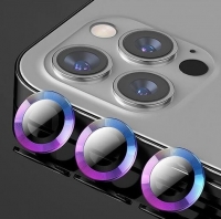 Protetor de Camara em Vidro Temperado Iphone 12 Pro Max ColorFull (Pack 3 Lentes)