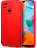 Capa Xiaomi Redmi 10C Silicone SOFT LITE Vermelho