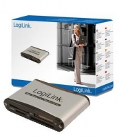 Leitor de Cartões Sweex Externo USB 2.0 - Logilink CR0001B