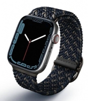 Bracelete Apple Watch 42mm/44mm/45mm UNIQ Strap Braided Azul
