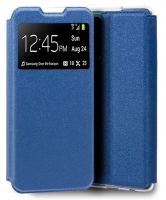 Capa Xiaomi Redmi 10C Flip Book com Janela Azul Compativel