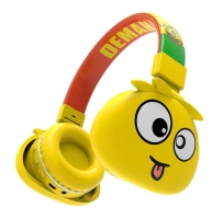 Headphones Wireless Kids JELLIE MONSTER Deman YLFS-09BT Amarelo