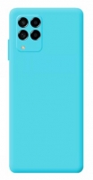 Capa Samsung Galaxy M53 5G (Samsung M536) BORDERCAM 4D Silicone Verde Agua