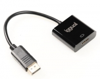 Cabo Conversor/Adaptador DisplayPort (M) a HDMI (F) Iggual