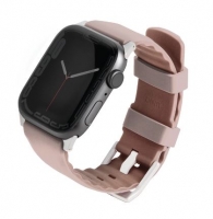 Bracelete Apple Watch 38mm, 40mm, 41mm UNIQ DANTE LINUS Airosoft Silicone Rosa