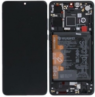 Touchscreen com Display, Aro e Bateria Huawei P30 Breathing Crystal