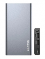 Bateria Externa DUDAO 2 x USB Power Bank K5 Pro 10000mAh Cinza Escuro