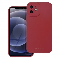 Capa Iphone 12 BORDERCAM 4D Silicone Vermelho