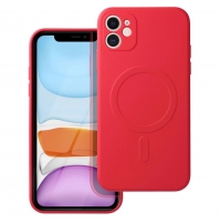 Capa Iphone 11 MAG Cover Silicone Vermelho