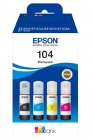Recarga Tinta Multipack 104 Epson 4 Cores (C13T00P640) Originais