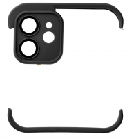 Capa Iphone 12 Pro Max Mini Bumper Silicone Preto