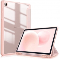Capa Samsung Galaxy Tab S6 Lite (P610 / P615) 10.4  TECH-PROTECT Flip Book SmartCase Hybrid Rosa