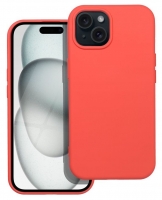 Capa Iphone 15 Silicone SOFT Coral