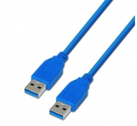 Cabo USB NANOCABLE USB-A para USB-A 1m Azul